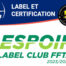 Label Espoir FFTA 2023-2024 : Archers Côte des Bruyères